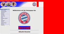 Desktop Screenshot of fcb-fanclub-nordhalben.de